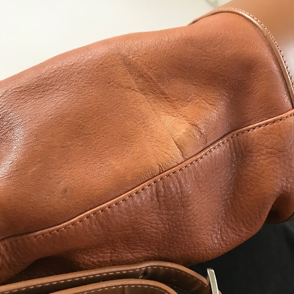 WILSONS Leather Bucket Bag Tan Shoulder Bag - Picture 15 of 16